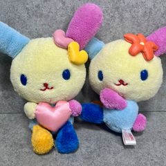 ウサハナ ぬいぐるみ Sanrio 2体セット 平成レトロ 当時物 マスコット