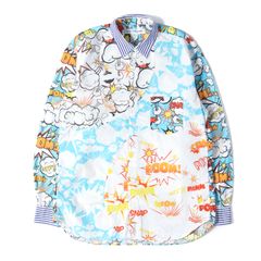 新品　サンサーフ　アロハ　SS31810 サイズM 源平合戦　縮緬生地 SUN SURF サンサーフ シャツ ブルー サイズ:XS | 00s 源平合戦 那須の