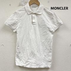 04SS MONCLER メタルロゴ ハーフジップポロシャツ ペッパージャパン期 
