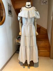 SYSMETRYシスメトリー ワンピース2way puff dress 中島姉妹 - メルカリ