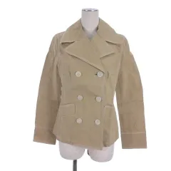 マイケルコース MICHAEL KORS トレンチコート ジャケット ショート 6 ベージュ ■TCのサムネイル