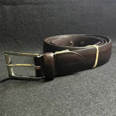 Burberry London バーバリー ロンドン レザー ベルト ブラウン 無地のサムネイル