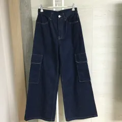 マッシモ ドゥッティ ワイド カーゴ デニム パンツ 62のサムネイル