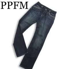 PPFM ペイトンプレイス 通年★ USED加工 スキニー デニム パンツ ジーンズ Sz.M～L位 メンズのサムネイル