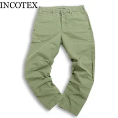 INCOTEX インコテックス 春夏 CARROT fit★ テーパード スラックス パンツ Sz.44 メンズのサムネイル