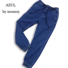AZUL by moussy アズール マウジー 通年★ イージー ストレッチ デニム ジョガー パンツ ジーンズ Sz.S メンズのサムネイル