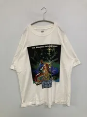 UNIQLO UT ユニクロユーティー Tシャツ/カットソー XL ホワイト 前面プリント ミドル丈 半袖 クルーネック(丸首) メンズ レディース