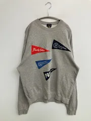 PEARLY GATES パーリーゲイツ スウェット M グレー コットン 前面プリント 長袖 メンズ レディースのサムネイル