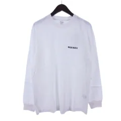 ワコマリア WACKO MARIA 25AW タグ付き WASHED HEAVY WEIGHT CREW NECK LONG SLEEVE T-SHIRT ロゴ Tシャツ 長袖 M ホワイトのサムネイル