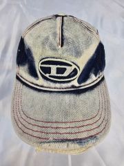 海*様 DIESEL デニムキャップ 新品タグ付き ダメージ加工 ツバカット斬新 DIESEL デニムキャップ 新品タグ付き ダメージ加工 ツバカット斬新