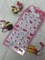 携帯デコレーション) Sanrio ボンボン ドロップ ステッカー Hello Kitty (ハローキティ)、クロミ、プーマ、マイメロディ、ポチャッコ、花マル おばけ