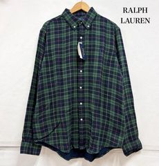 00s ラルフローレン シャツ オックスフォード 裾ポニー ブラック 