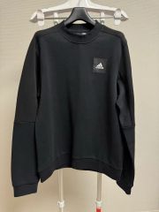 美品 タグ付 アディダス PRSVE スウェット トレーナー 黒 XL ポケット 