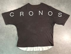 CRONOS クロノスオレンジロゴ Tシャツ ブラック - メルカリ
