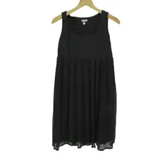 ドレステリア チュニックワンピース トップス ストレッチ ウール混 レディース 38サイズ ブラック DRESSTERIOR 【中古】のサムネイル