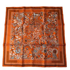 HERMES シルクバンダナ 55cm / 星降る渓谷 カレ55 ローズ - メルカリ