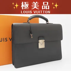 【極美品】 ルイヴィトン タイガ ラギート ビジネスバッグ ブリーフケース 書類かばん ブラック アルドワーズ (26-084)のサムネイル