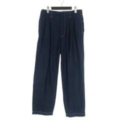 フィルザビル FILL THE BILL タック デニムパンツ ジーンズ 1 インディゴ 103‐221803のサムネイル