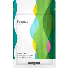 【特価品】 NICORIO ニコリオ Fucozy フコジー フコース お腹の脂肪 内臓脂肪 皮下脂肪 体重 腸活 お通じ サプリメント 1ヶ月分 93粒 1袋のサムネイル