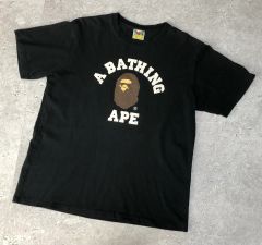 希少】A BATHING APE I LOVE BAPE Tシャツ 黒 L - メルカリ