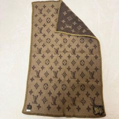 ルイヴィトン ブランケット プレッド ネオ モノグラム アンゴラ&ソフト
