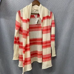 新) Club Monaco クラブモナコ カシミア ストライプ オープン カーディガンのサムネイル