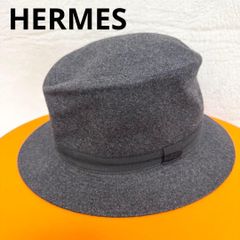 エルメス HERMES ストローハット 麦わら帽子 サイズ58 - メルカリ