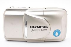 【ジャンク】OLYMPUS オリンパス mju II ミューⅡ フィルムカメラ ジャンク》 OLYMPUS μ[mju:]-II ミュー 2 ZOOM 38-80mm オリンパス