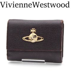 VivienneWestwood エグゼクティブ 三つ折財布 がま口 ブラック - メルカリ
