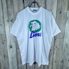 タグ付き未使用 90's 西武ライオンズ シングルステッチ オフィシャルT