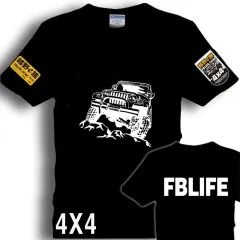 ブラック ジープ 4x4 半袖 Tシャツのサムネイル