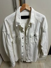 GRANCY】Sweat Docking Design Jacket 白 - メルカリ