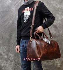 Snobbist MILANO レザー ボストンバッグ 2way ブラウン - メルカリ