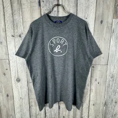 agnes b. SPORT アニエスベー フランス製 グレー シングルステッチ 半袖 Tシャツ TEE メンズ XXL サイズ