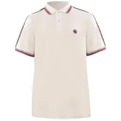プレティグリーン メンズ トップス ポロシャツ Pretty Green Eclip Tape Polo Sn99 White ホワイトのサムネイル