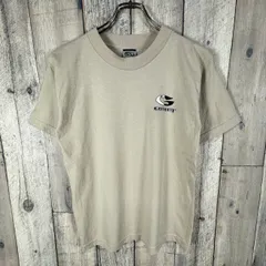 OLD GOTCHA 90s ガッチャ オールドサーフ 米国製 ベージュ 両面プリント 半袖 Tシャツ TEE ボーイズ M サイズのサムネイル