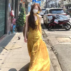 2026夏 ガーリー 花柄 Vネック ワンピース さらさら ひらひら レディース デイリー デート