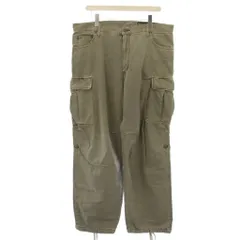 バックチャンネル BACK CHANNEL カーゴパンツ デニムパンツ ジーンズ ワークパンツ ジップフライ XL グレー /YTのサムネイル