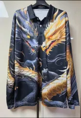 メンズ ムーン 月 長袖Tシャツのサムネイル