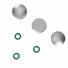 【特価商品】タイプ 凹/凸/プレーン 各社カメラ対応 (3個セット 10mm シャッターボタン 銀) アルミニウム合金 GeeSoのサムネイル