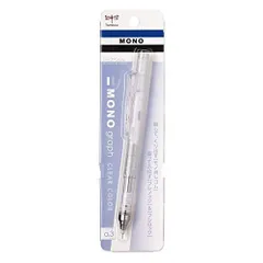 新品 トンボ鉛筆 MONO シャーペン モノグラフ 0.3mm 振り子式 クリア DPA-139Aのサムネイル