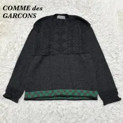 COMME des GARCONS HOMME 長袖セーター グレーのサムネイル