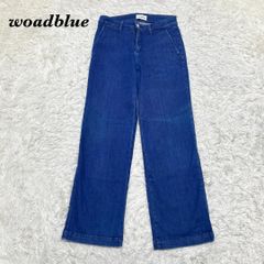 woadblue ストレートデニム サルー サイズ24 - メルカリ