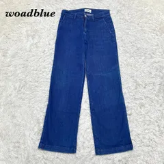 【美品】 woadblue ストレートデニム 25 ブルーのサムネイル