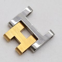 ちびゆか　エルメス クリッパー 純正コマ 2コマ コンビカラー 12mm用 HERMES☆クリッパー用 コマ コンビ 2連 12ミリ - メルカリ
