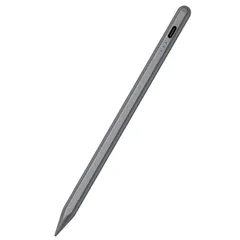 【人気商品】USB充電式 第9世代/第10世代対応 mini/iPad air/iPad Pro/iPad 2018年以降iPad/iPad (スペースグレイ ゲーム イラスト 誤作動防止/自動オフ/磁気吸着機能対応 ペンシル スタイラスペン pencil I