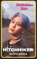 [중고] 컬렉션 카드 (남성) JO1 / 카와지리 연꽃 / 8th SINGLE [HITCHHIKER] 발매 기념 캠페인 HMV 쿠폰 카드
