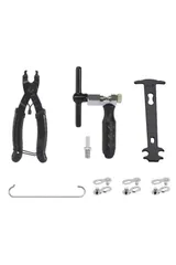 新品 YFFSFDCチェーンカッター 自転車修理工具 4点セットマスターリンクプライヤー クランク外し工具 マウンテンバイク チェーン本 ほしゅようじょう ツール 自転車チェーン工具 修復工具のサムネイル