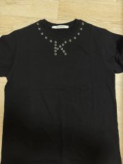 入手困難】ルイヴィトン サイドストラップTシャツ ゴールドモノグラム