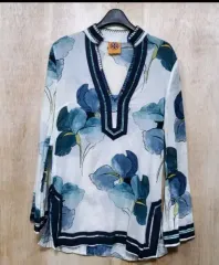 Tory Burch フローラル パータン 綿 チュニックのサムネイル